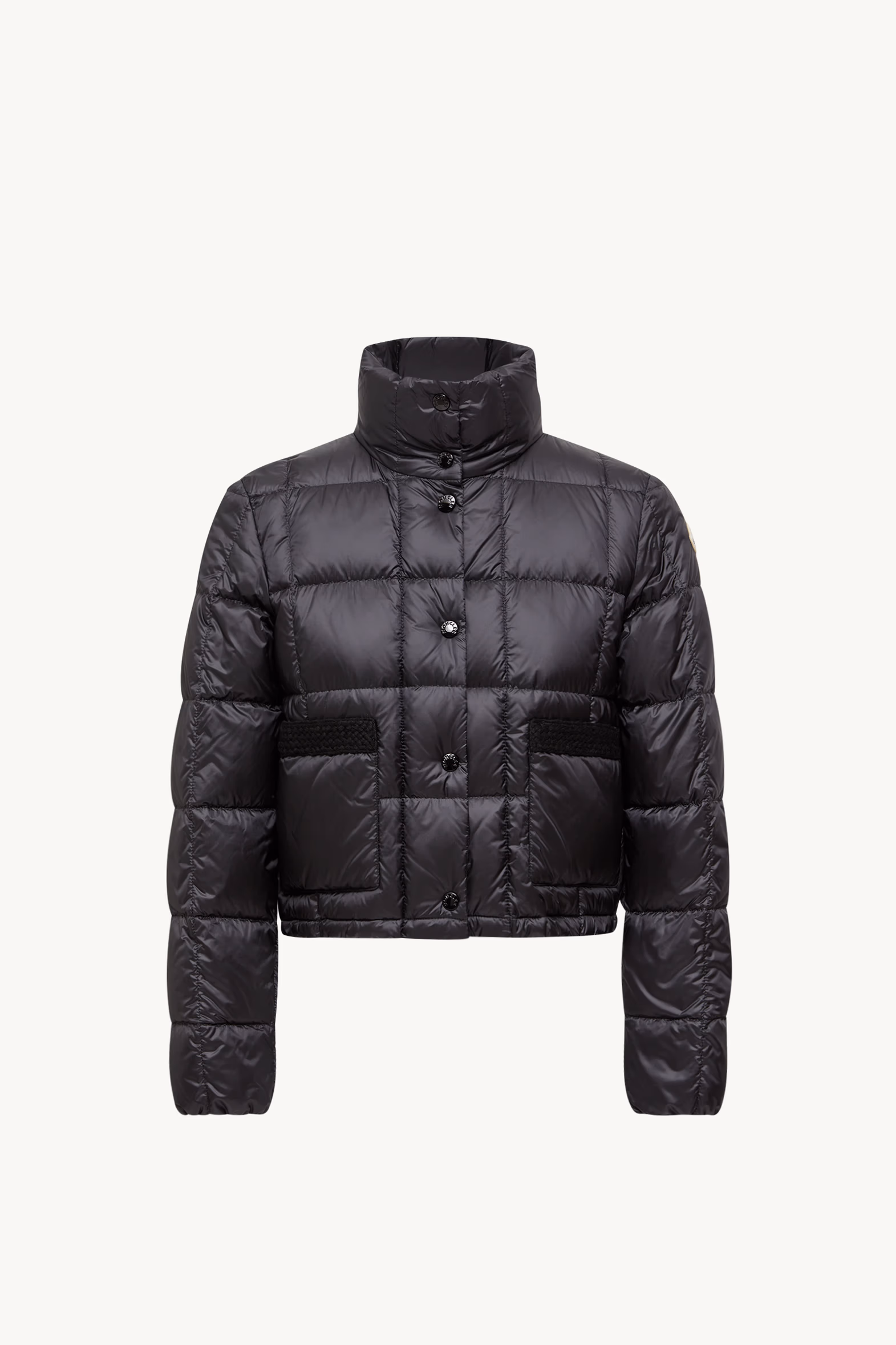 Jarcieu Braided Trim Short Down Jacket Women Black Moncler 2